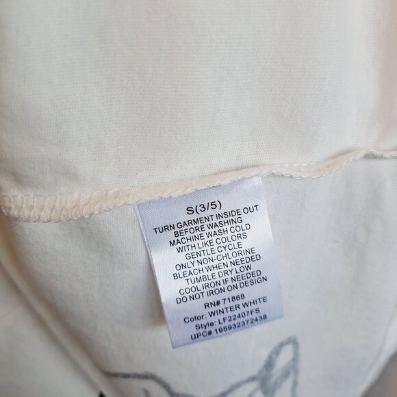 Charlie Brown, Snoopy & Peanuts T-Shirt With Silicone Patches Size: Small - Picture 7 of 8